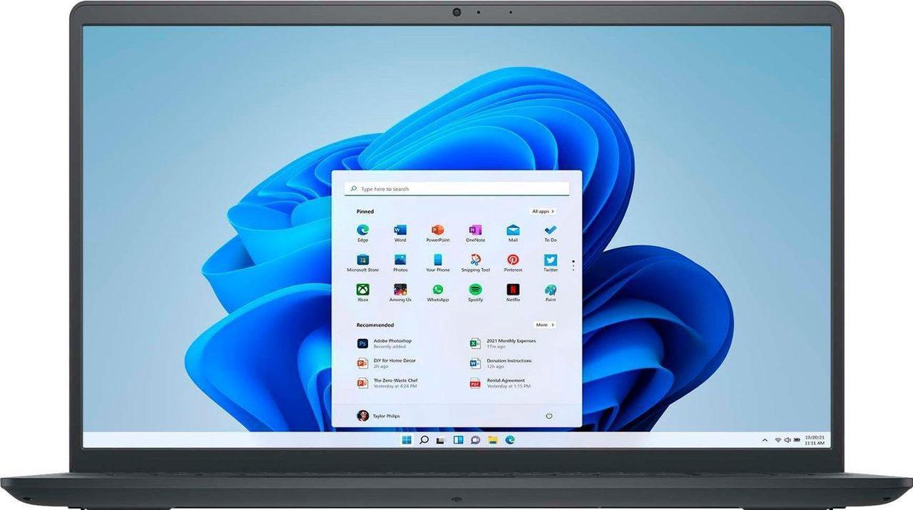 Main image of Dell - Inspiron 15 (3520) Touch Laptop - Intel Core i7 processor - 16GB Memory - 1TB SSD - Carbon Black