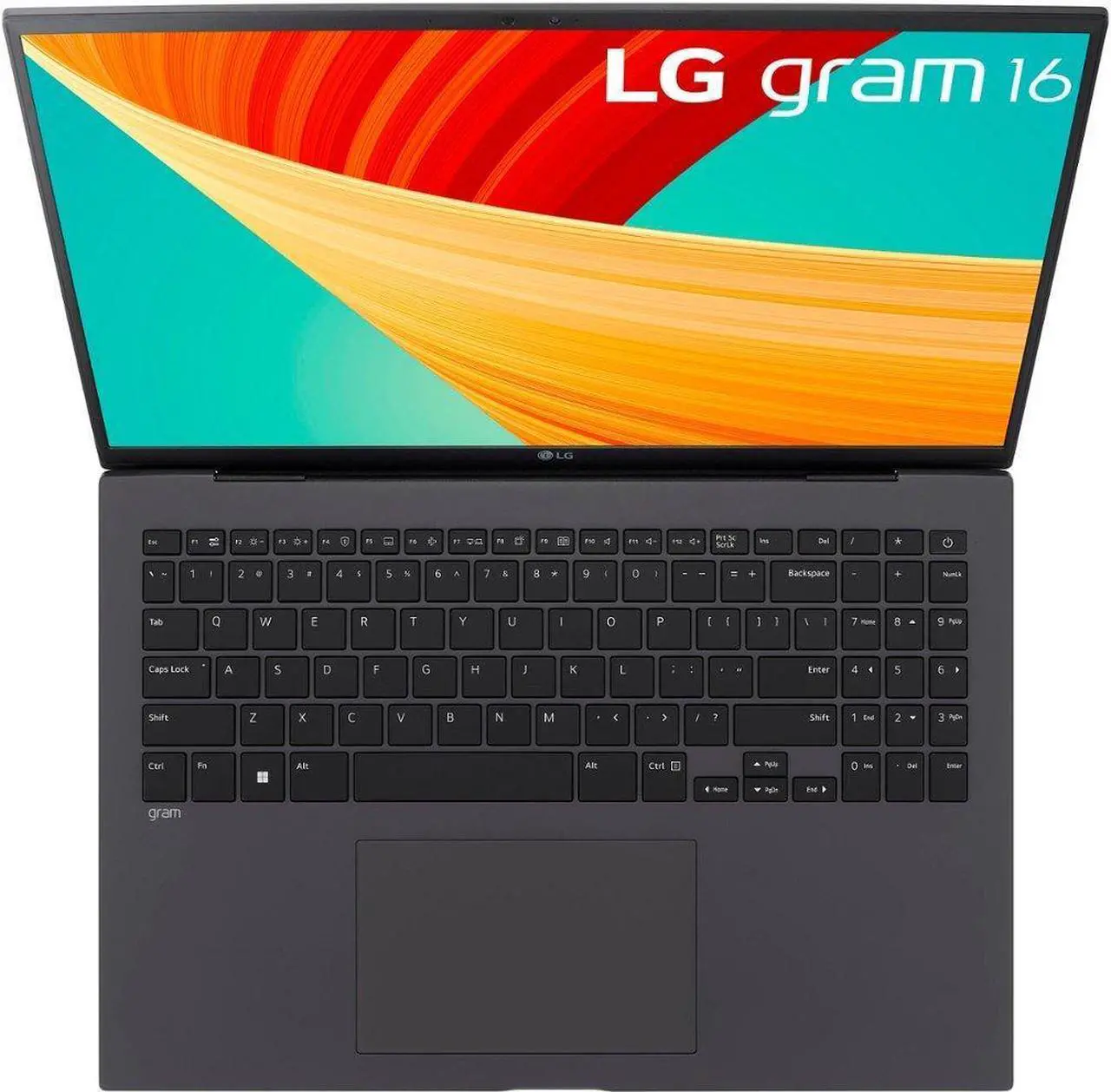 Alt view image 2 of 5 - LG - gram 16" Laptop - Intel Evo 13th Gen Intel Core i7-1360P - 16GB RAM - 1TB SSD - Charcoal Gray