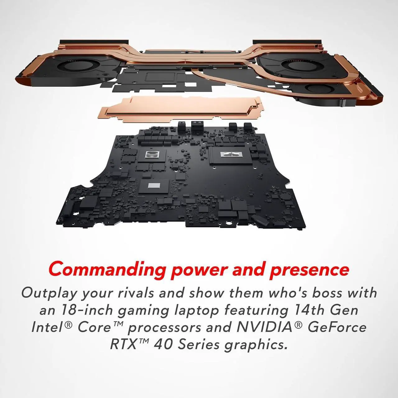 Alt view image 4 of 6 - Dell Alienware M18 Gaming Laptop - 18-inch QHD+ 165Hz 3ms Display, Intel Core i7-14700HX, 16GB DDR5 RAM, 1TB SSD, NVIDIA GeForce RTX 4070 8GB GDDR6, Windows 11 Home, Onsite Service - Dark Metallic