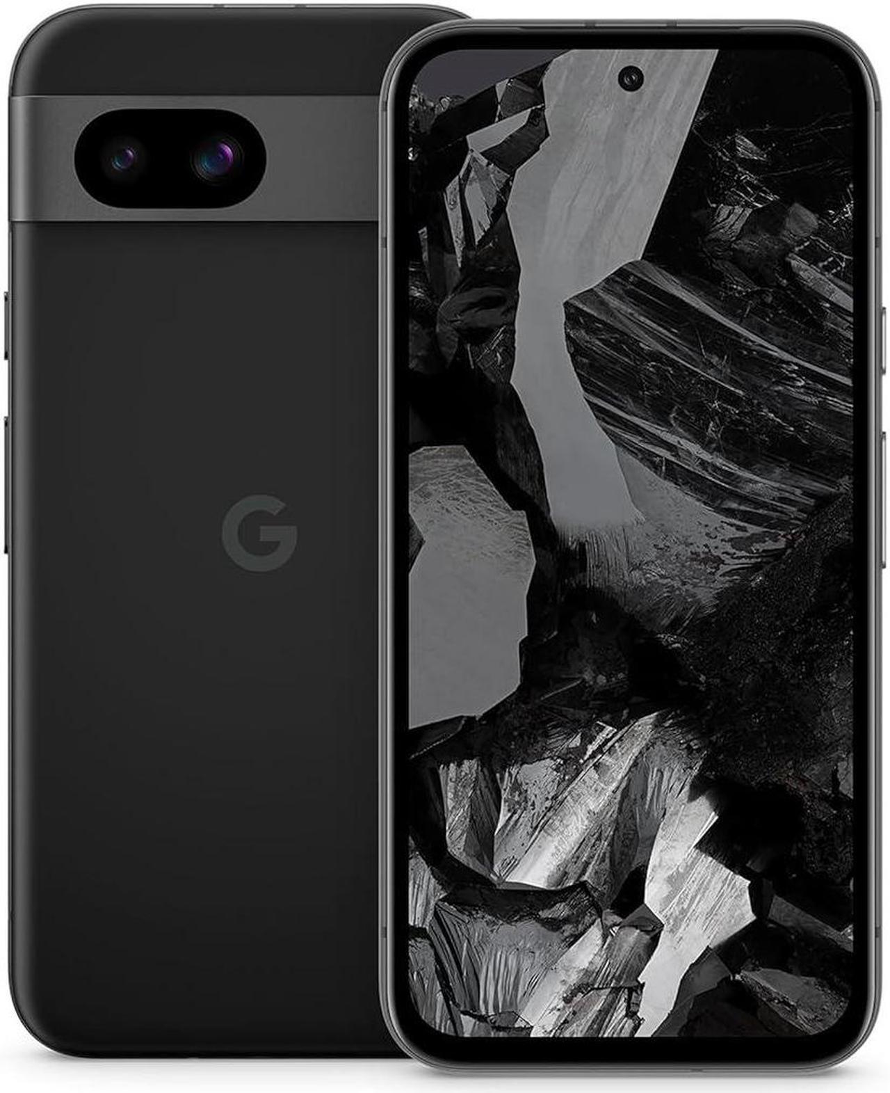 Main image of Google Pixel 8a - Unlocked Android Phone with Google AI, Advanced Pixel Camera and 24-Hour Battery - Obsidian - 128 GB