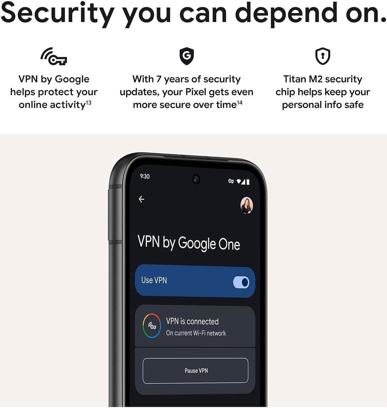 Alt view image 3 of 6 - Google Pixel 8a - Unlocked Android Phone with Google AI, Advanced Pixel Camera and 24-Hour Battery - Obsidian - 128 GB