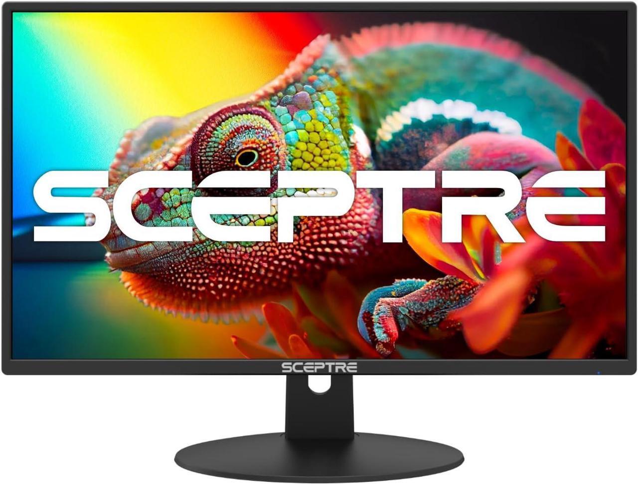 Main image of Sceptre  24-inch Professional Monitor 100Hz 1ms HDMI x2 VGA 100% sRGB Build-in Speakers, Eye Care Machine Black 2024 (E248W-FW100TR)
