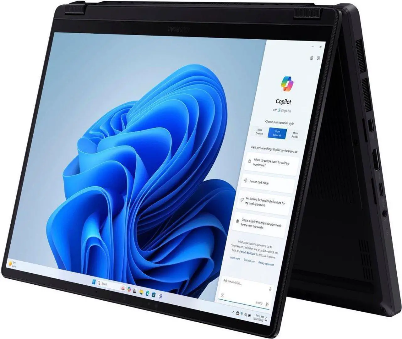 Main image of ASUS - ProArt PX13 13 3K Touch Screen Laptop - AMD Ryzen AI 9 HX 370 - 32GB Memory - NVIDIA GeForce RTX 4050 - 1TB SSD - Nano Black