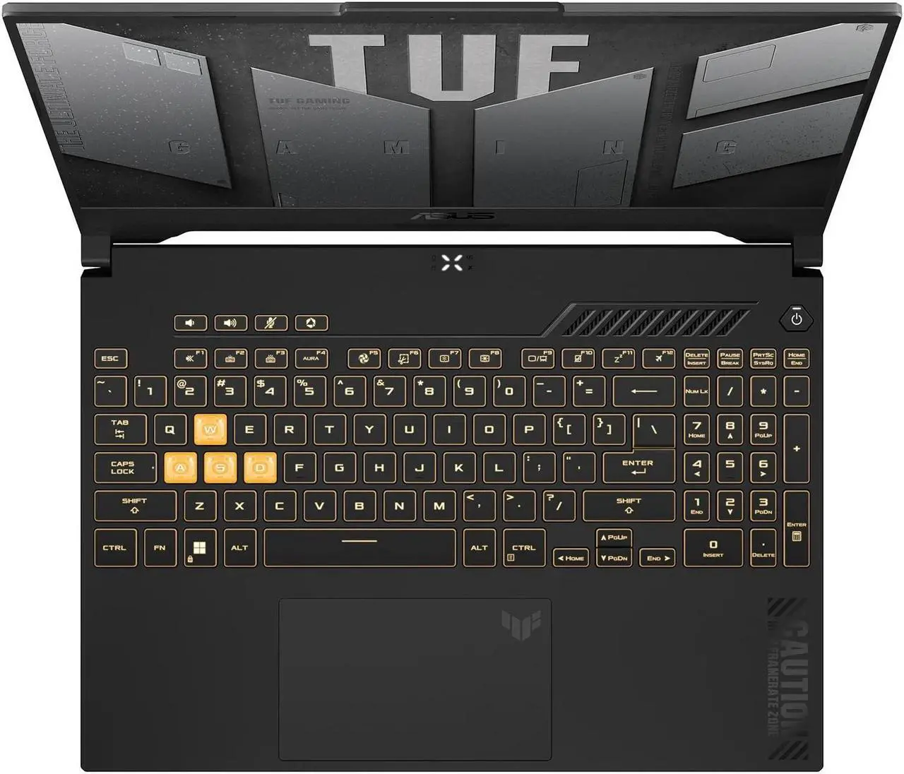 Alt view image 4 of 5 - ASUS TUF F15 15.6 inch FHD 144Hz Gaming Laptop Intel Core i7-13620H NVIDIA GeForce RTX 4060 16GB DDR5 1TB SSD Mecha Gray (2023)