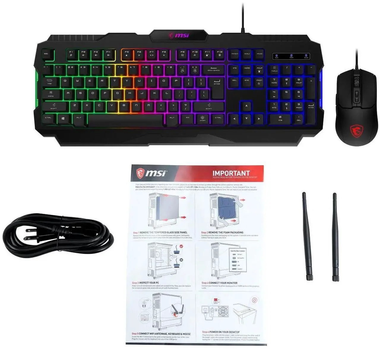 Alt view image 4 of 4 - MSI CODEX R2 Gaming Desktop Intel Core i5-14400F GeForce RTX 4060 Ti 32GB DDR5 1TB NVMe SSD Windows 11 Home A14NUD5-258US