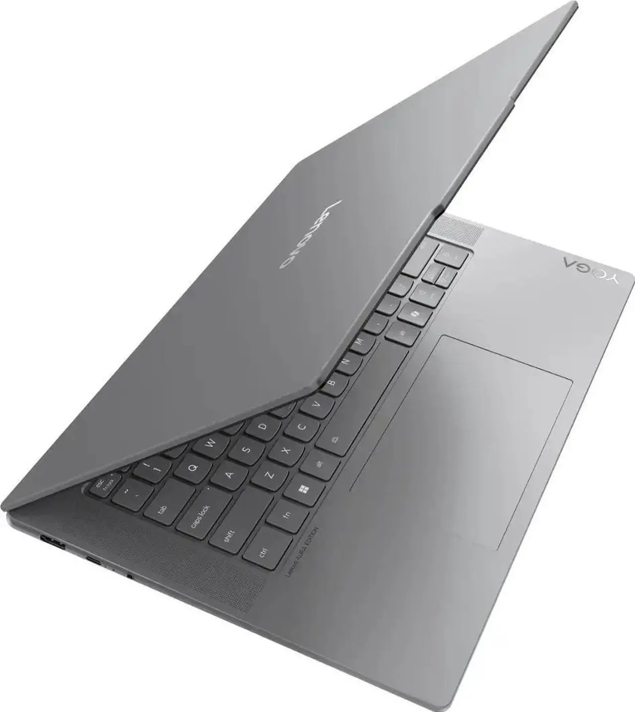 Alt view image 6 of 6 - Lenovo - Yoga Slim 7i Aura Edition - Copilot+ PC - 15.3 3K Touchscreen Laptop - Intel Core Ultra 7 - 16GB Memory - 1TB SSD - Luna Gray Notebook