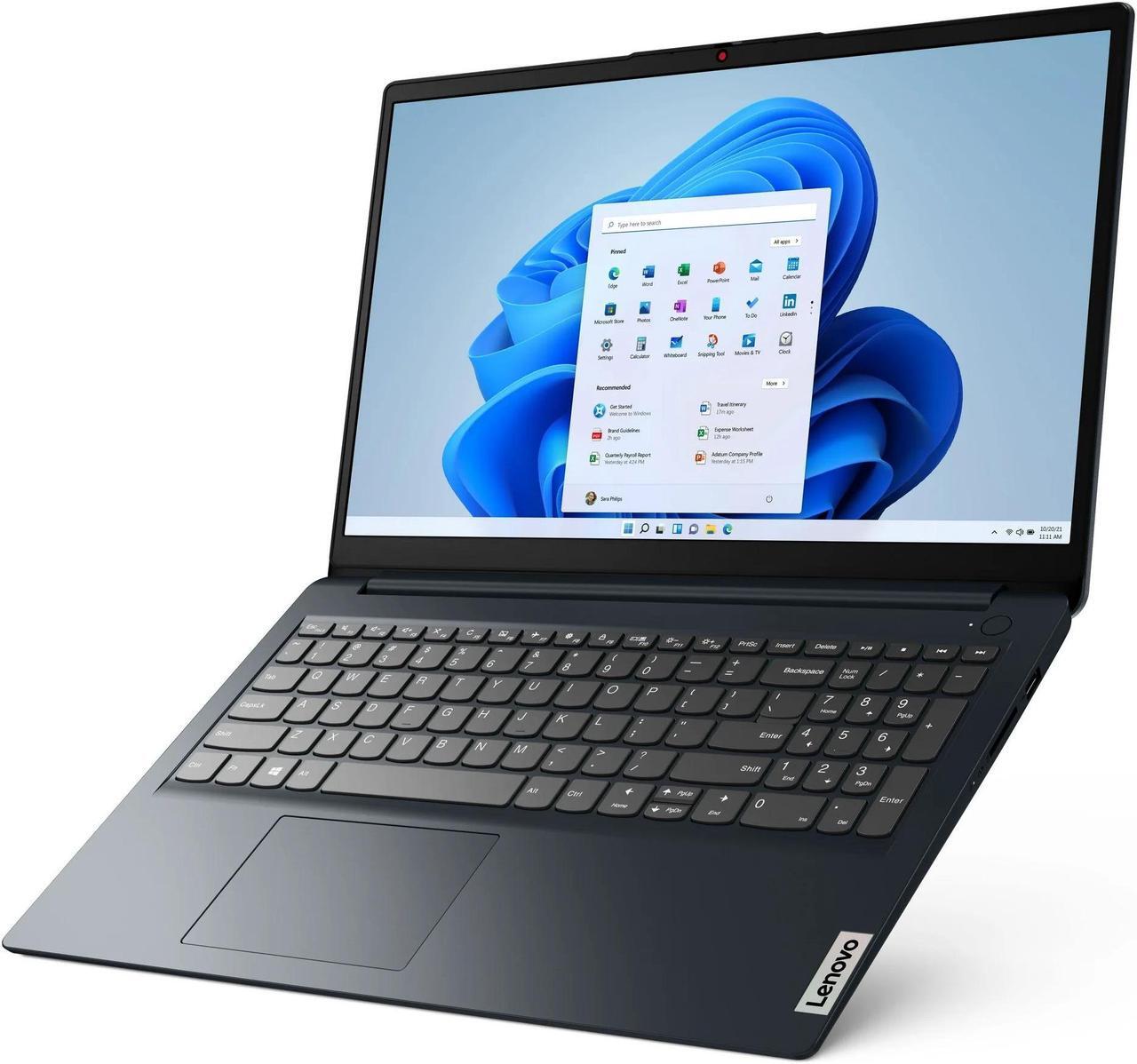 Alt view image 3 of 10 - Lenovo IdeaPad 1i 15.6 inch Windows Laptop Intel Core i5-1235U 8GB RAM 256GB SSD Abyss Blue
Notebook PC