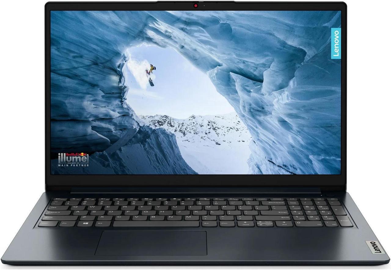 Main image of Lenovo IdeaPad 1i 15.6 inch Windows Laptop Intel Core i5-1235U 8GB RAM 256GB SSD Abyss Blue
Notebook PC