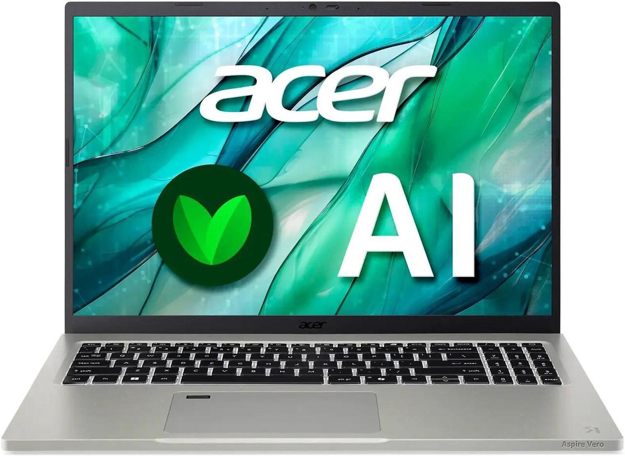 Main image of Acer - Aspire Vero 16 AV16-51P-7063-16" WUXGA Eco-Friendly Laptop- Intel Core Ultra 7-16GB LPDDR5X Memory-512GB PCIe Gen 4 SSD - Gray