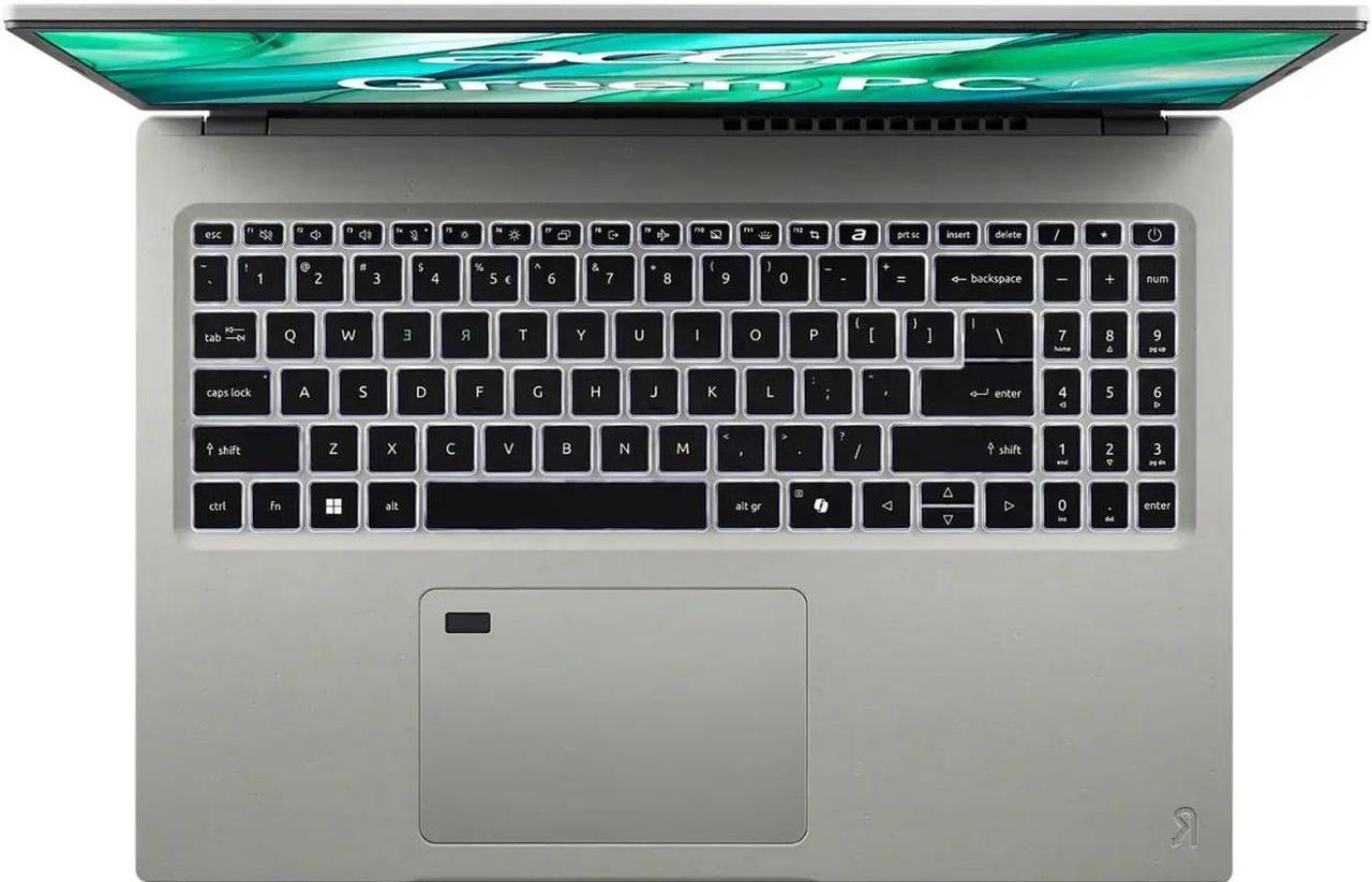 Alt view image 4 of 6 - Acer - Aspire Vero 16 AV16-51P-7063-16" WUXGA Eco-Friendly Laptop- Intel Core Ultra 7-16GB LPDDR5X Memory-512GB PCIe Gen 4 SSD - Gray