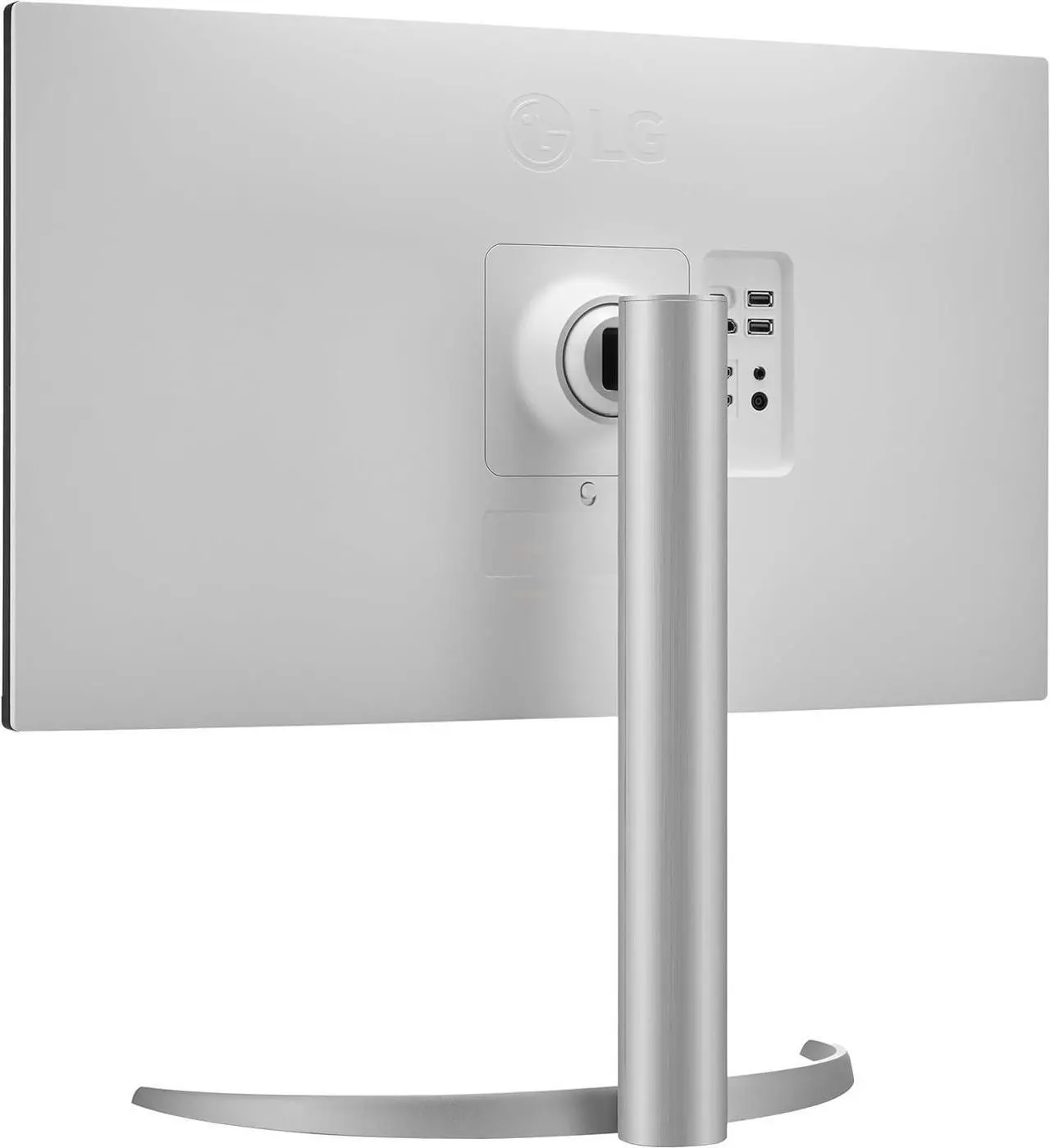 Alt view image 7 of 7 - LG 27UP850K-W 27-inch Ultrafine 4K UHD (3840 x 2160) IPS Computer Monitor, 60Hz, 5ms, DisplayHDR 400, Built-in Speaker, HDMI, DisplayPort, USB Type-C, Tilt/Height/Pivot Adjustable Stand, White