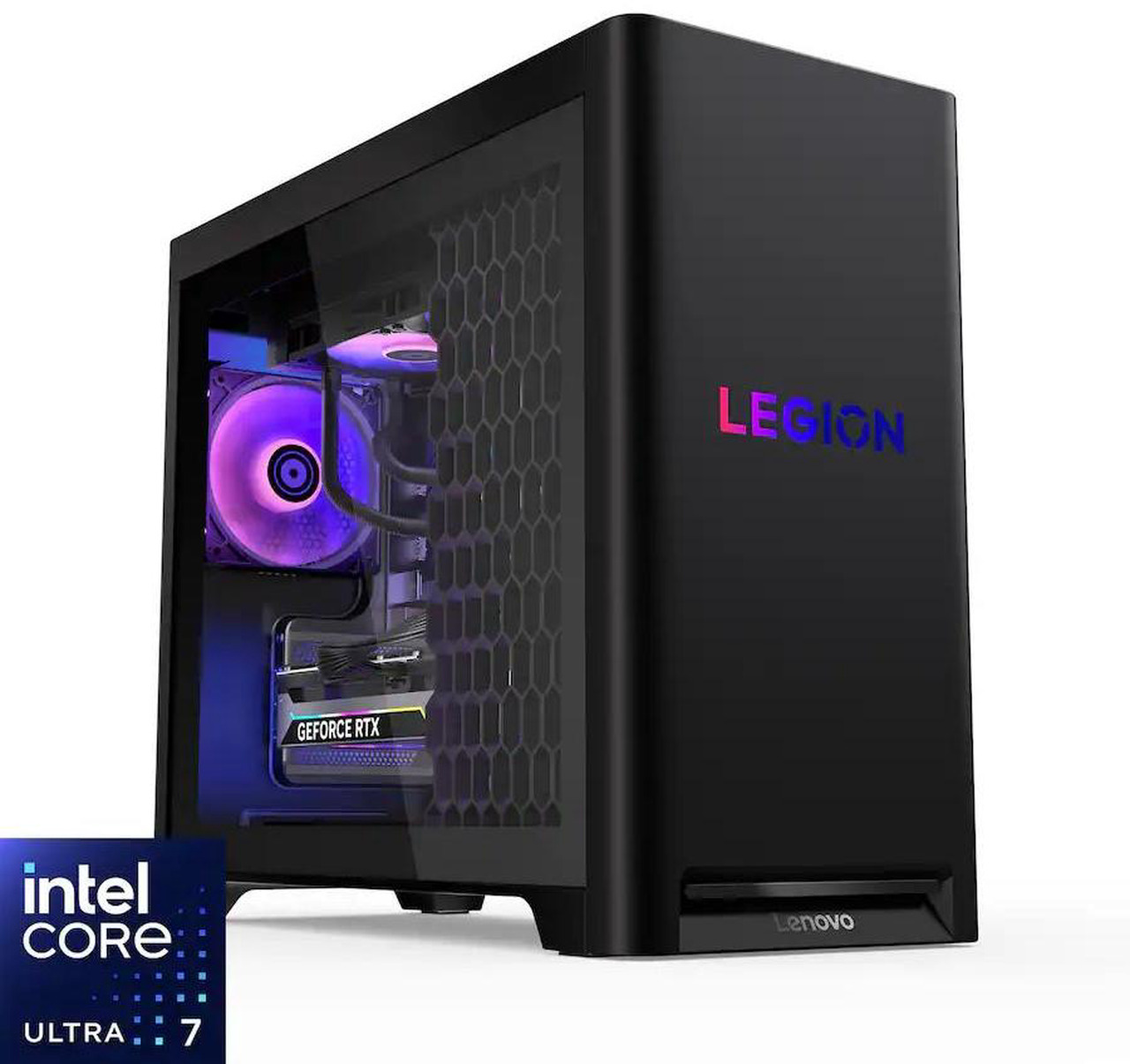 Open Box: Lenovo - Legion Tower 5i Gaming Desktop - Intel Core Ultra 7 Processor 265F - 32GB RAM - NVIDIA RTX 5060Ti 8GB - 1TB SSD - Eclipse Black - Newegg.ca - Open Box condition - Image 6