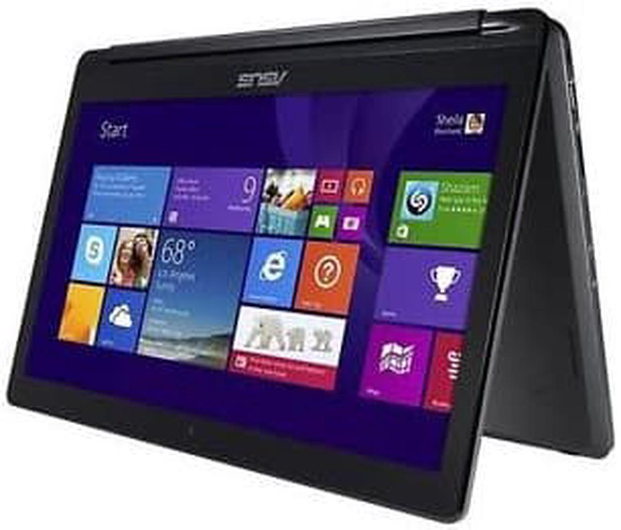 Alt view image 4 of 19 - Asus Q502LA-BBI5T12 15.6" Touch-Screen Laptop Convertible - Intel Core i5, 8GB, 1TB Black Notebook Tablet