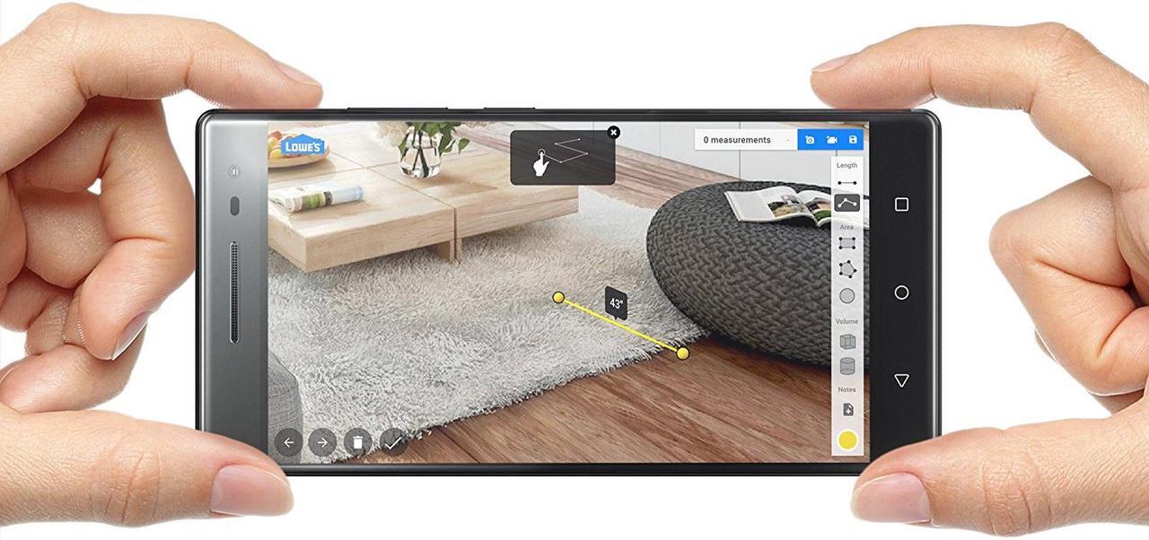 Alt view image 4 of 18 - Lenovo Phab 2 Pro Unlocked Android Smartphone - Cellphone with Tango for Augmented Reality, 64 GB Grey (U.S. Warranty) Smart Phone Cell ZA1H0003US