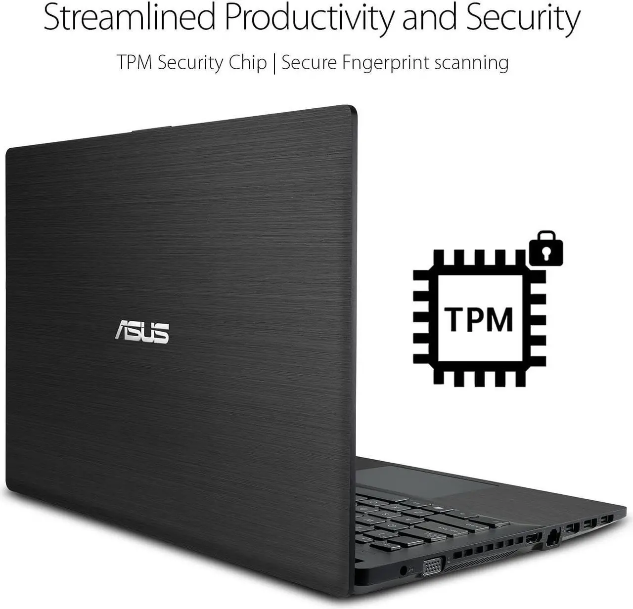 Alt view image 5 of 12 - ASUS Laptop P2540UA-AB51 Intel Core i5 7th Gen 7200U (2.50 GHz) 8 GB Memory 1 TB HDD Intel HD Graphics 620 15.6" FHD 1920 x 1080 Windows 10 Home 64-Bit