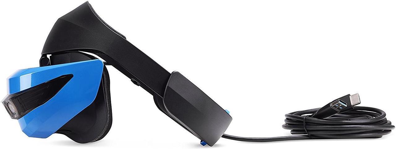 Alt view image 2 of 8 - Acer AH101-D8EY Windows Mixed Reality Headset and 2 Wireless Controllers for Gaming Computers PC