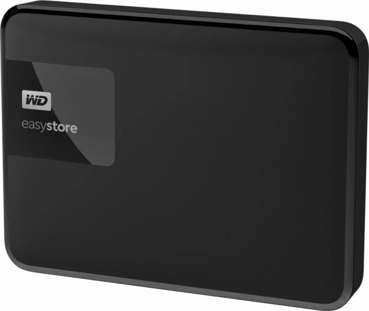 Alt view image 4 of 7 - WD - easystore® 1TB External USB 3.0 Portable Hard Drive - Black Western Digital WDBDNK0010BBK-WESN