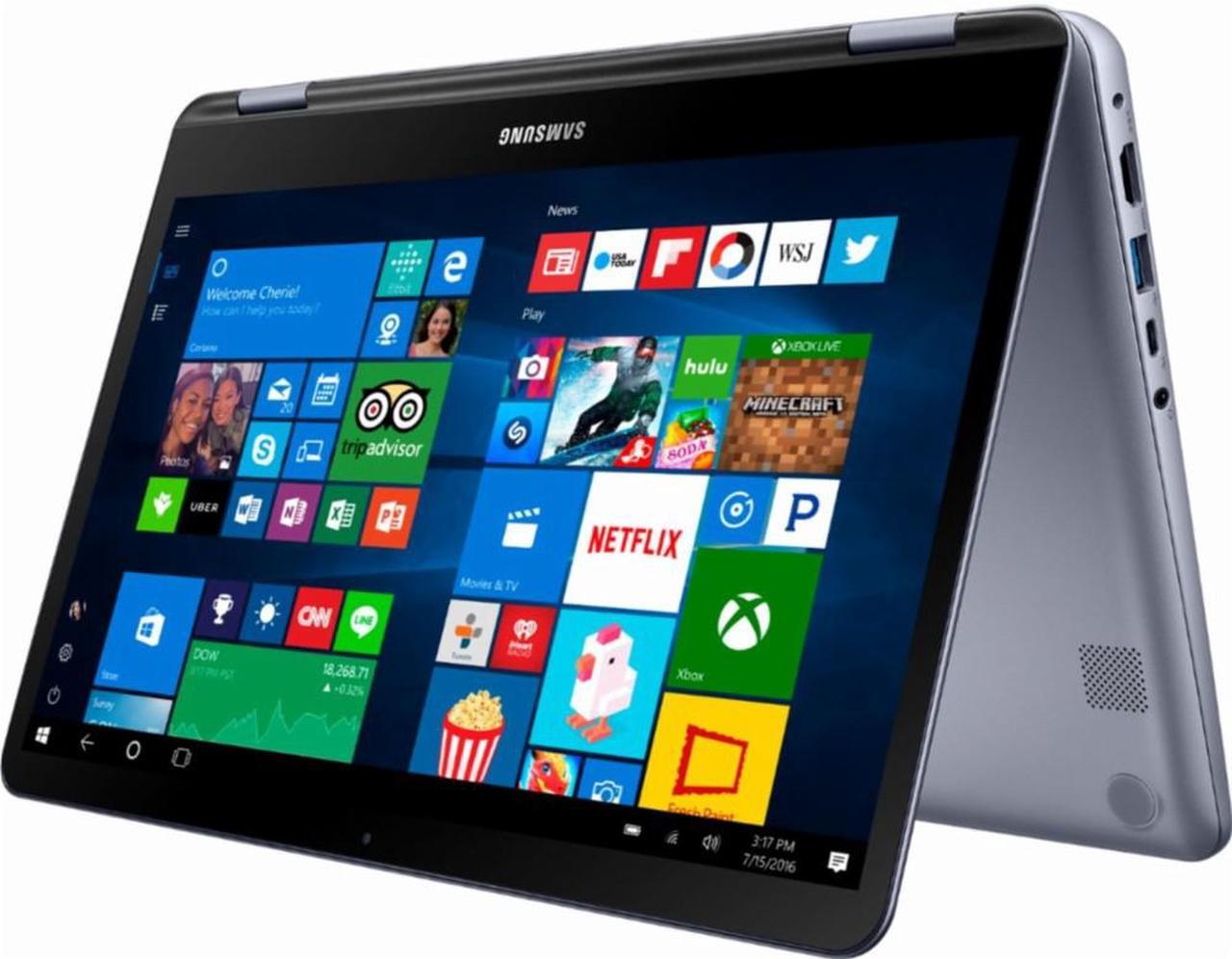 Alt view image 4 of 6 - Samsung Notebook Laptop 7 NP730QAA-K01US Spin Tablet Touchscreen i5 8GB 256GB SSD