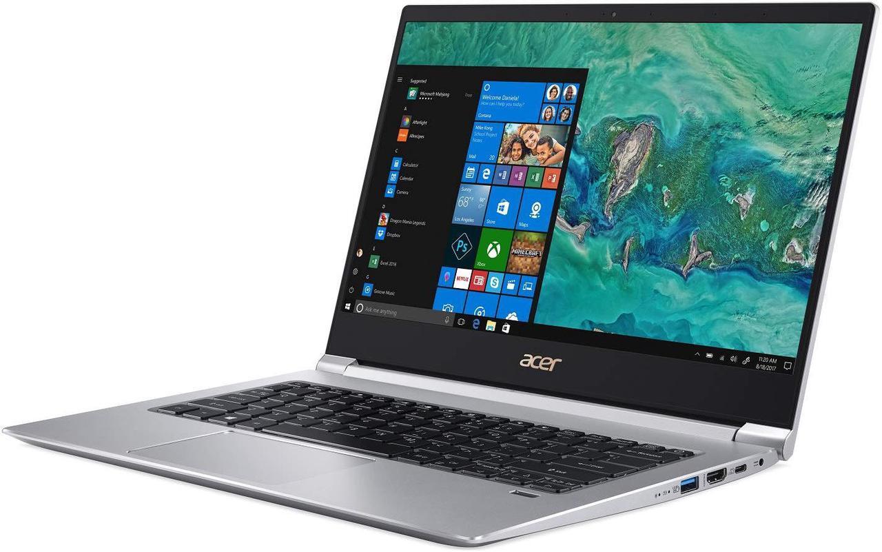 Alt view image 6 of 14 - Acer Swift 3 SF314-55-55UT Laptop, 14" Full HD, 8th Gen Intel Core i5-8265U, 8GB DDR4, 256GB PCIe SSD, Gigabit WiFi, Back-lit Keyboard, Windows 10 Notebook PC Computer