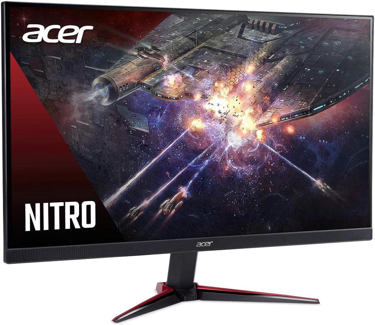 Main image of Acer Nitro VG240Y Pbiip 23.8" Full HD (1920 x 1080) IPS Gaming Monitor with AMD Radeon FREESYNC Technology, Zero Frame, 144Hz, 1ms VRB, (2 x HDMI 2.0 Ports & 1 x Display Port)