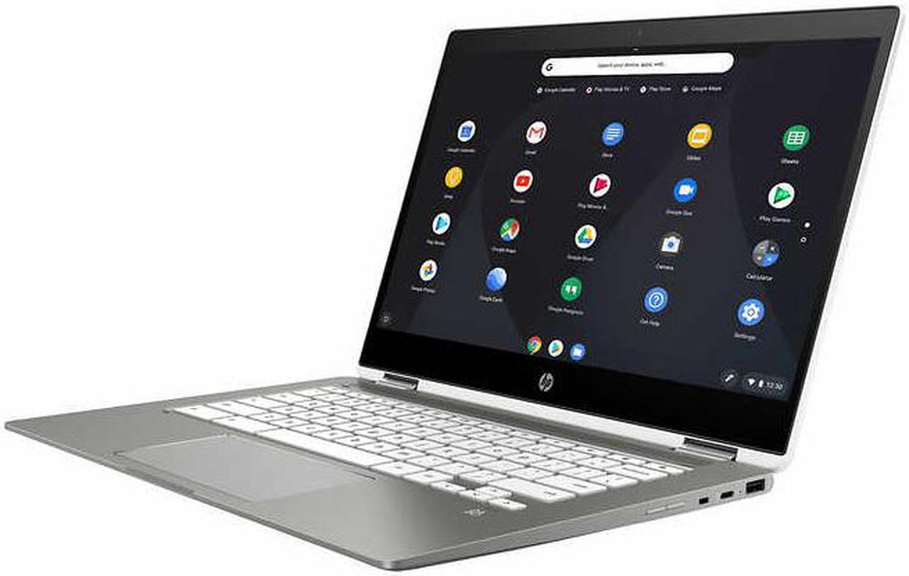 Alt view image 5 of 11 - HP 14" Touchscreen 2-in-1 Chromebook - Intel Pentium Silver - 1080p
14b-ca0015cl Laptop Tablet 4GB 64GB