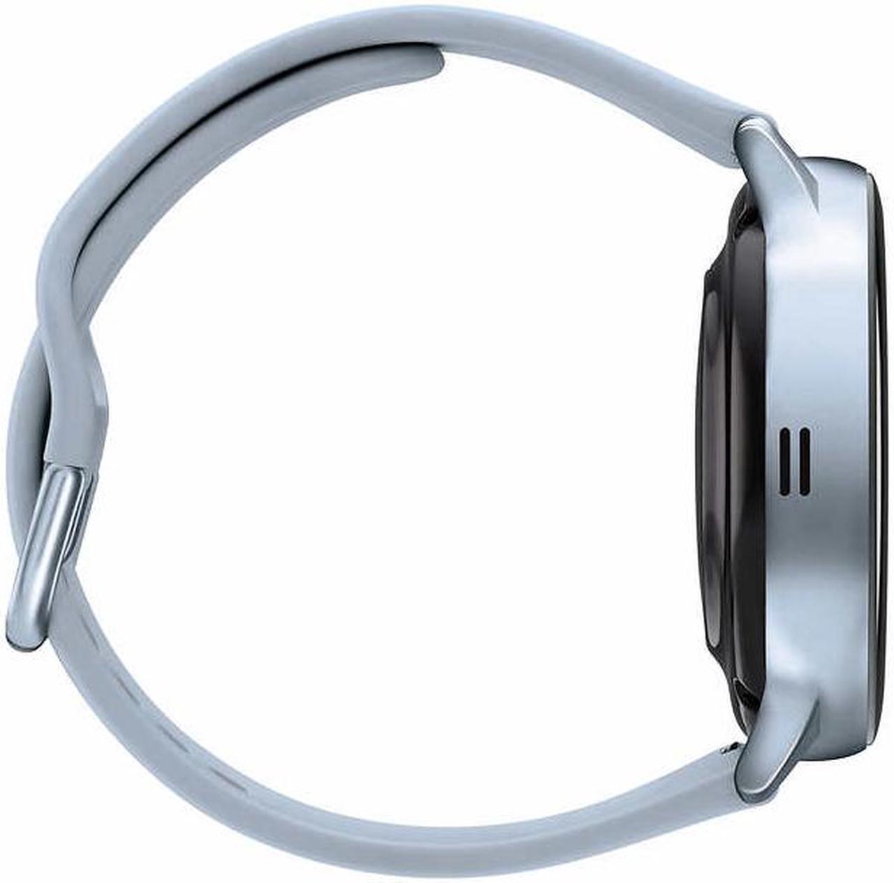 Alt view image 3 of 5 - Samsung Galaxy Active 2 Smartwatch 44mm - Silver - Bonus Charging Cable Smart Watch SM-R820NZSCXAR