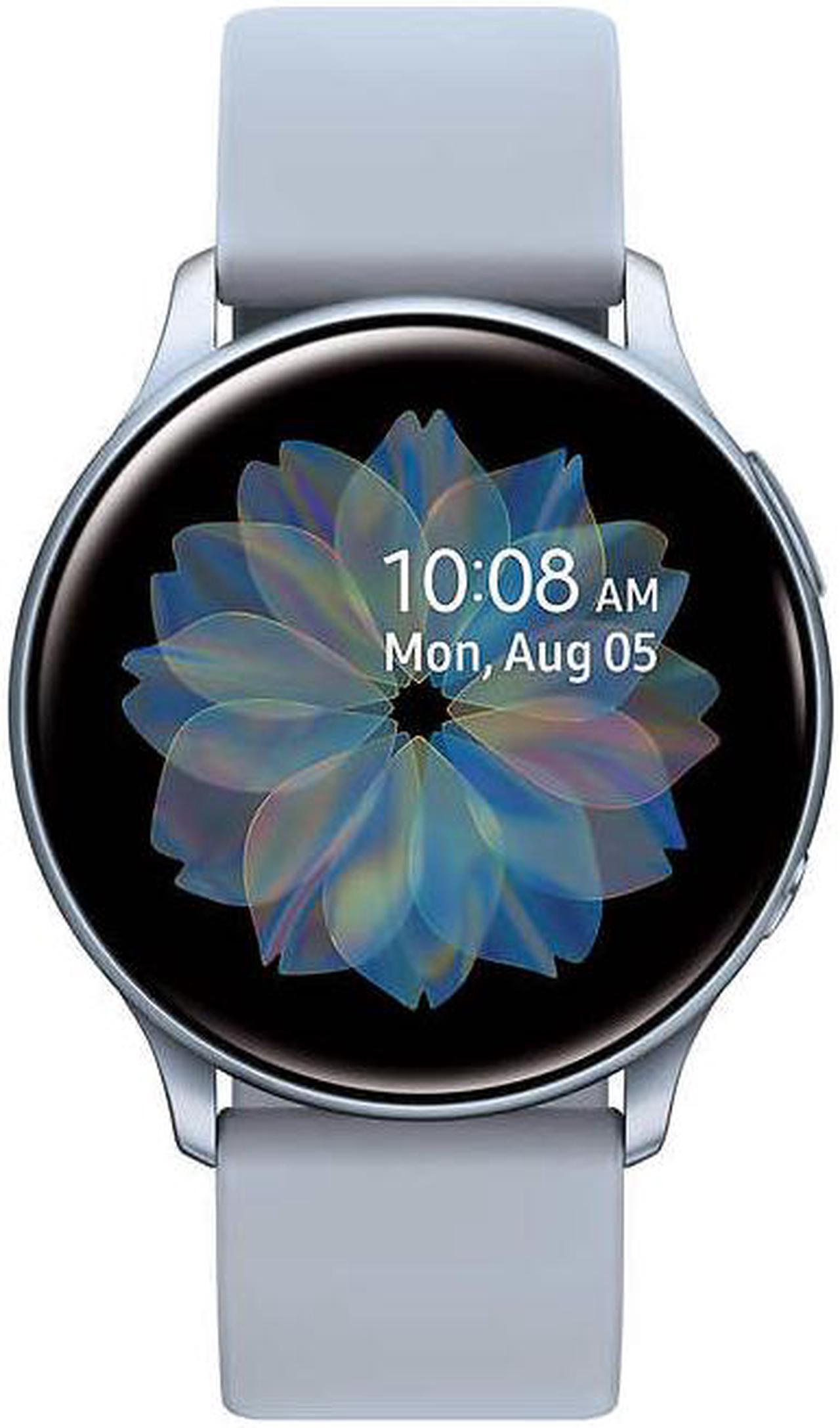 Main image of Samsung Galaxy Active 2 Smartwatch 44mm - Silver - Bonus Charging Cable Smart Watch SM-R820NZSCXAR