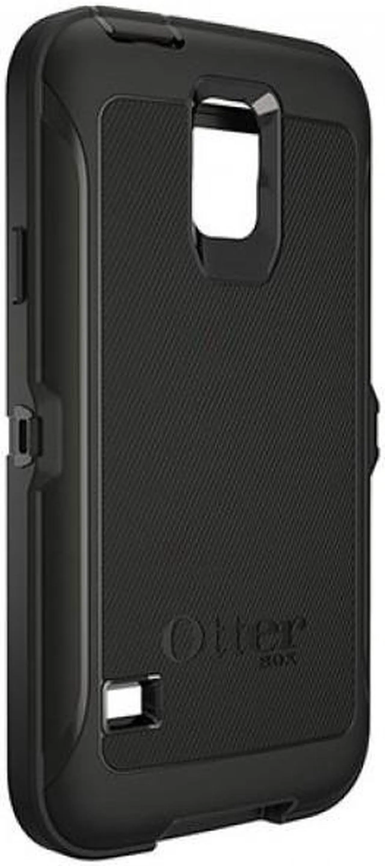 Alt view image 16 of 18 - OtterBox Defender Case for Samsung Galaxy S5 - Black/Black