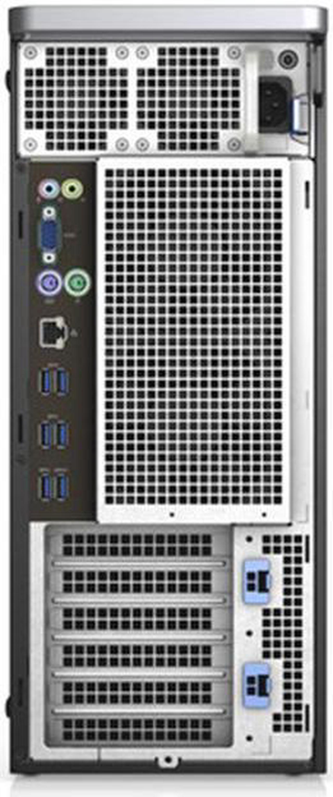 Alt view image 3 of 3 - Dell Precision 5820 Tower Workstation - Intel Xeon W-2225 4.1GHz (4.6GHz Turbo) 4 Core Processor, 16GB DDR4 Memory, 500GB NVMe SSD, Nvidia Quadro P5000 Graphics Card, Windows 11 Pro