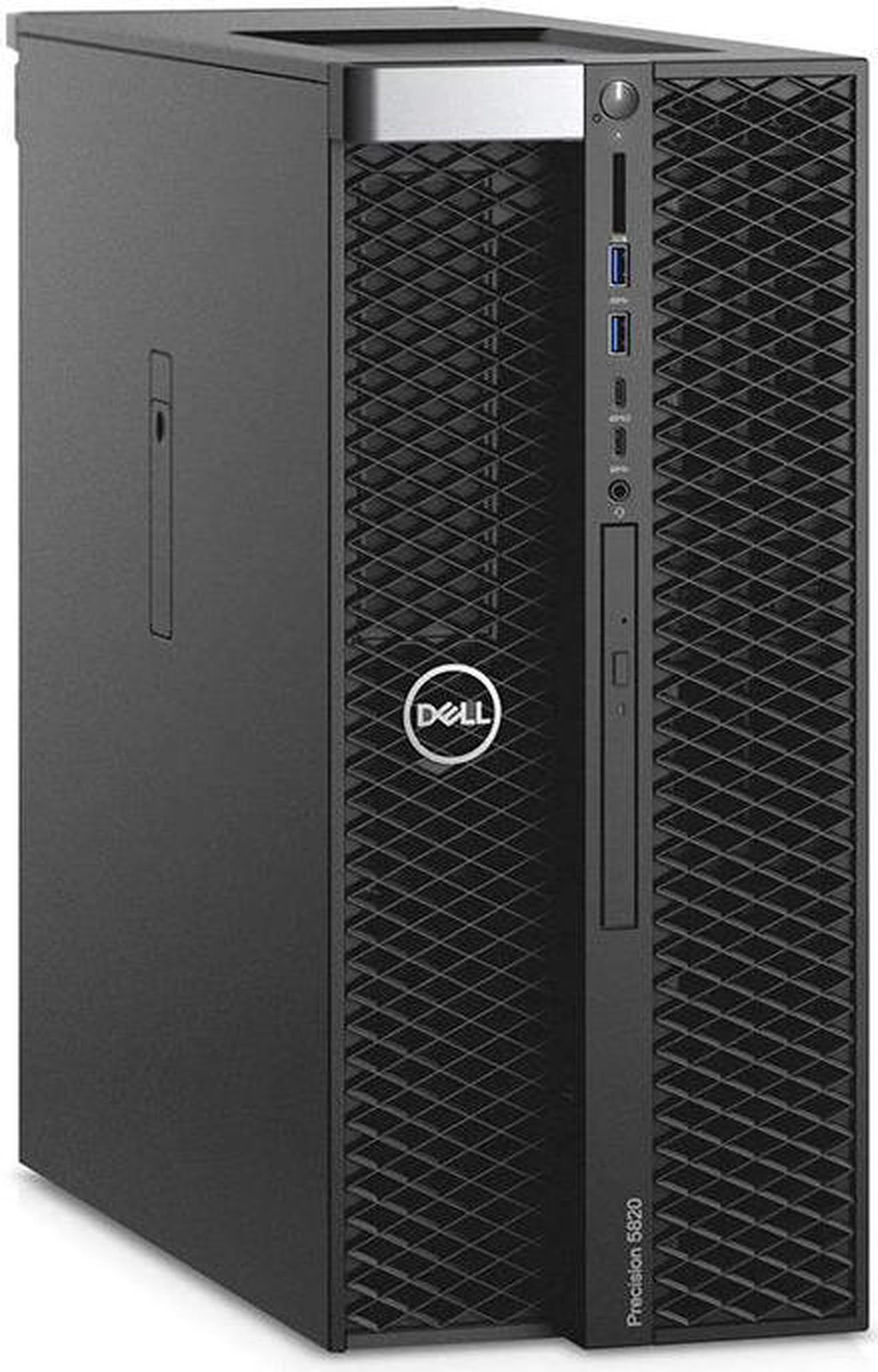 Alt view image 2 of 3 - Dell Precision 5820 Tower Workstation - Intel Xeon W-2225 4.1GHz (4.6GHz Turbo) 4 Core Processor, 16GB DDR4 Memory, 500GB NVMe SSD, Nvidia Quadro P5000 Graphics Card, Windows 11 Pro