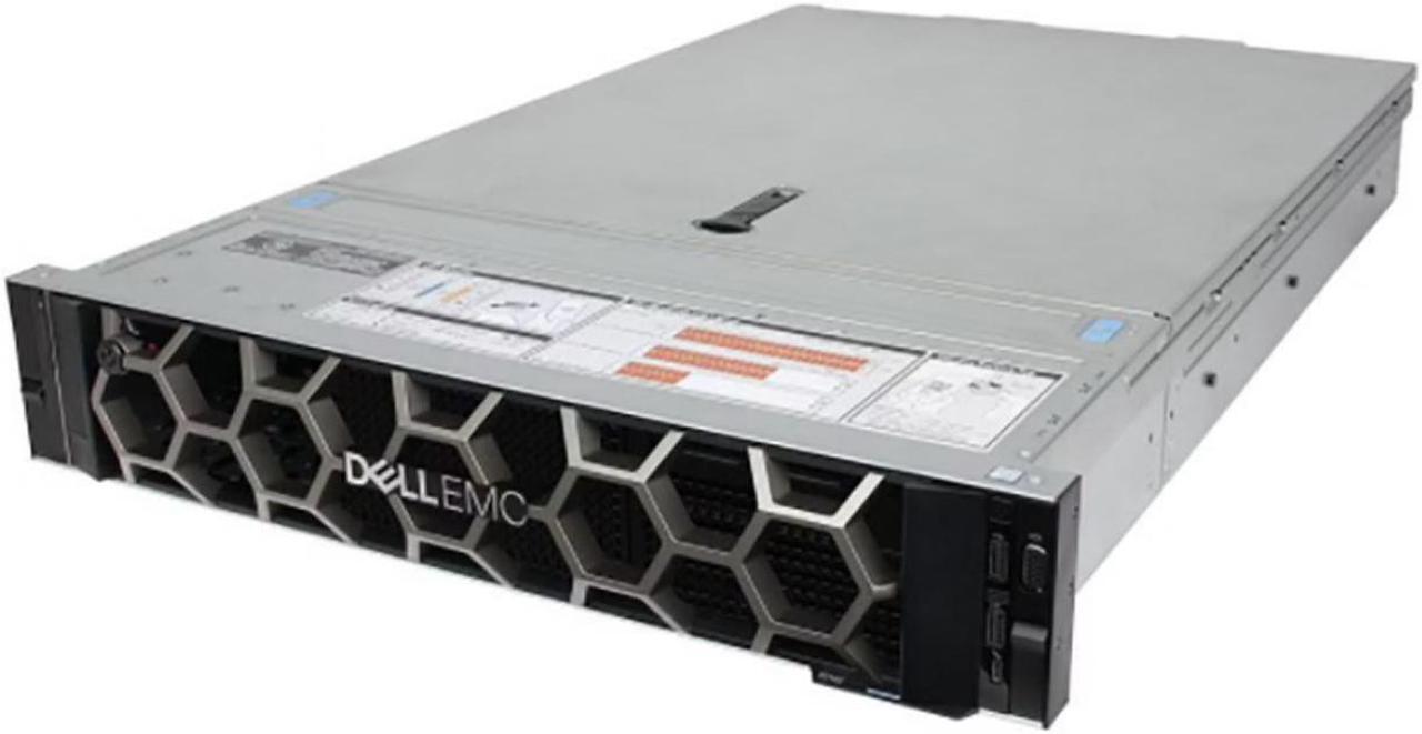Alt view image 2 of 4 - Dell PowerEdge R740 - 8 Bay 2.5" 2U Server - 2x Intel Xeon Silver 4110 2.1GHz 8 Core Processors, 256GB DDR4, H730P, 8x 2.5" Trays, X520/I350, iDRAC9 Enterprise, 2x 750 Watt PSUs, Bezel, Rails
