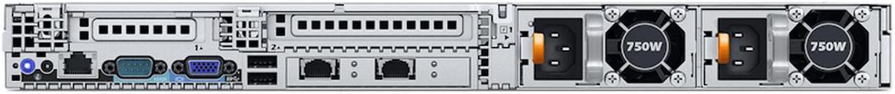Alt view image 4 of 4 - Dell PowerEdge R630 - 10 Bay 2.5" Server - 2x Intel Xeon E5-2699 v3 2.3GHz 18 Core Processors, 64GB DDR4, H730, 2x 300GB HDDs, X520/I350, iDRAC8 Enterprise, 2x 750 Watt PSUs, Bezel, Rails