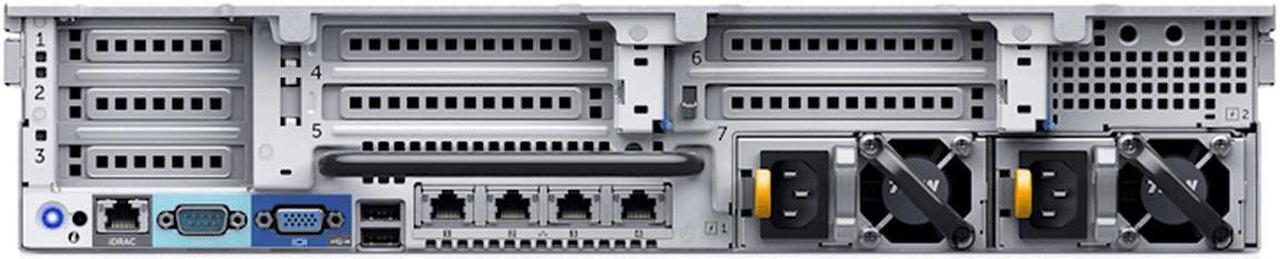 Alt view image 4 of 4 - Dell PowerEdge R730 - 8 Bay 2.5" 2U Server - 2x Intel Xeon E5-2680 v3 2.5GHz 12 Core Processors, 768GB DDR4, H730, 2x 400GB SSDs, X520/I350, iDRAC8 Enterprise, 2x 750 Watt PSUs, Bezel, Rails