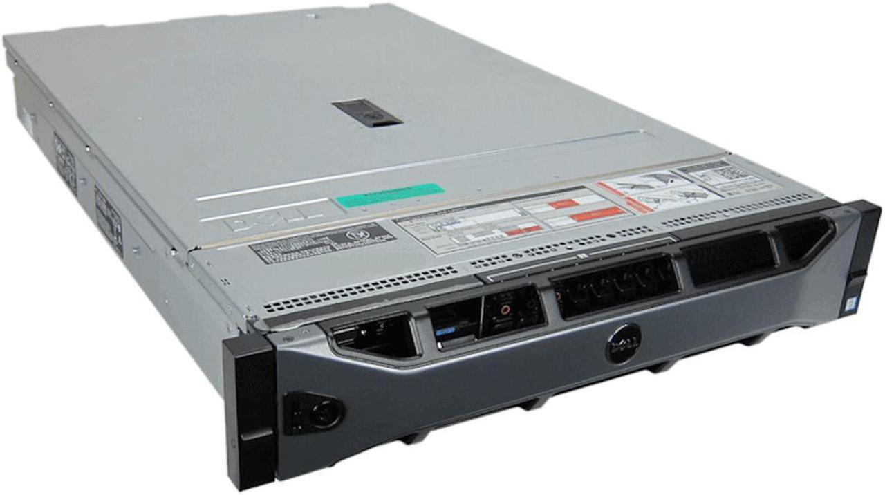 Alt view image 2 of 4 - Dell PowerEdge R730 - 8 Bay 2.5" 2U Server - 2x Intel Xeon E5-2680 v3 2.5GHz 12 Core Processors, 768GB DDR4, H730, 2x 400GB SSDs, X520/I350, iDRAC8 Enterprise, 2x 750 Watt PSUs, Bezel, Rails