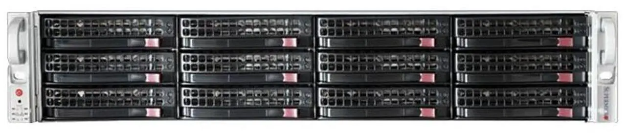 Main image of Supermicro SYS-6028U-TR4T+ - 12 Bay 3.5" 2U Server - 2x Intel Xeon E5-2690 v4 2.6GHz 14 Core Processors, 64GB DDR4, 9361-8i, 12x 3.5" Trays, X540, IPMI 2.0, 2x 1000 Watt PSUs,