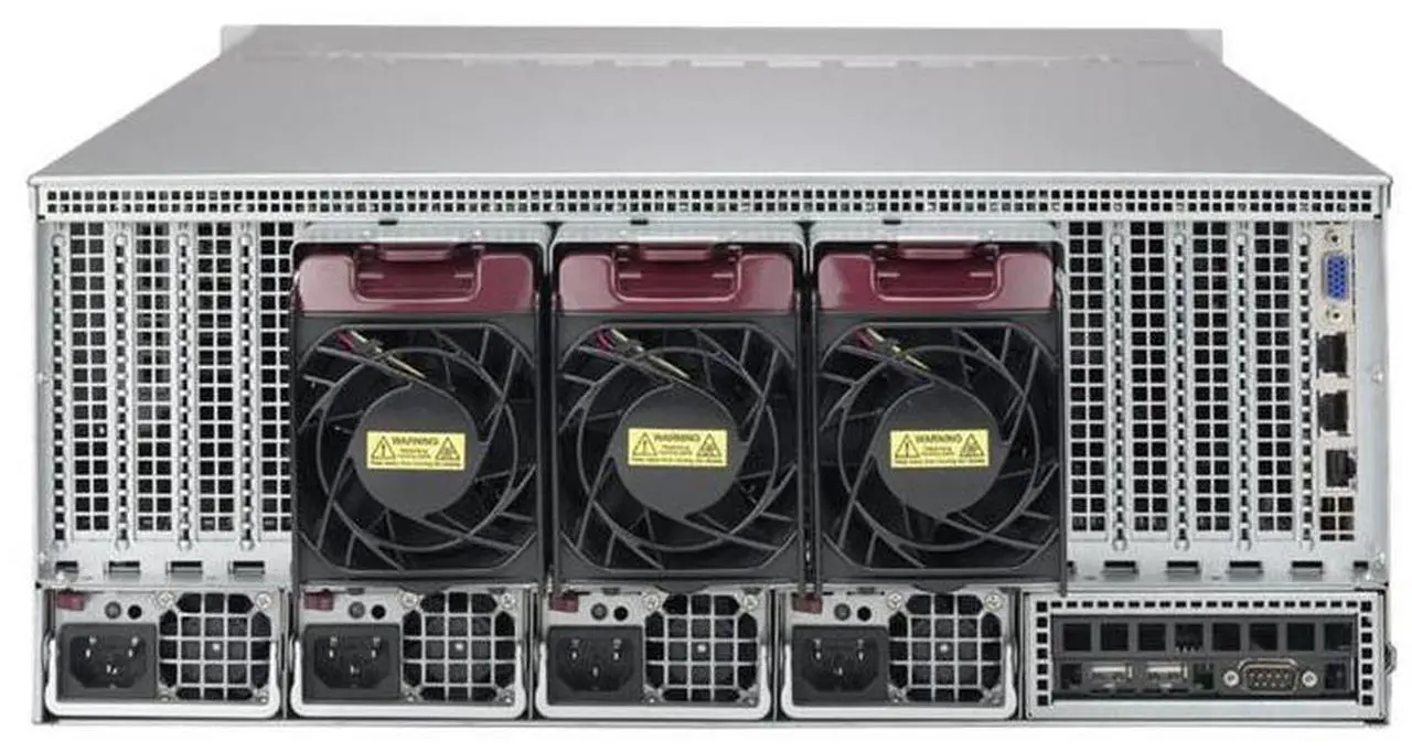 Alt view image 3 of 3 - Supermicro SYS-8048B-TRFT - 24 Bay 3.5" 4U Server - 4x Intel Xeon E7-4820 v4 2.0 GHz 10 Core Processor, 3TB DDR4, 9361-8i, 24x 3.5" Trays, X540, IPMI 2.0, 4x 1620 Watt PSUs,