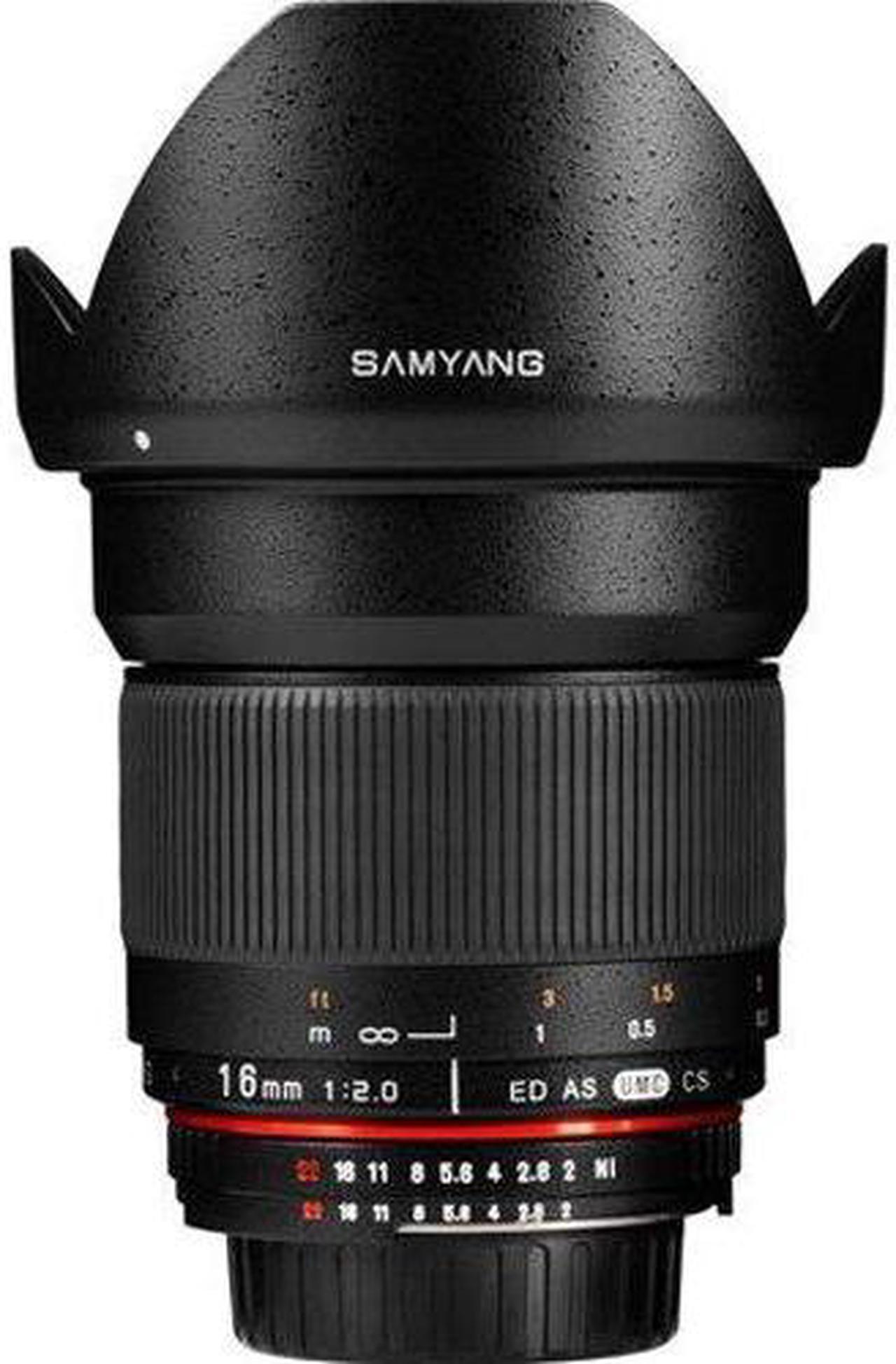 Alt view image 4 of 6 - Samyang - 16 mm - f/2 - Ultra Wide Angle Lens for Sony E