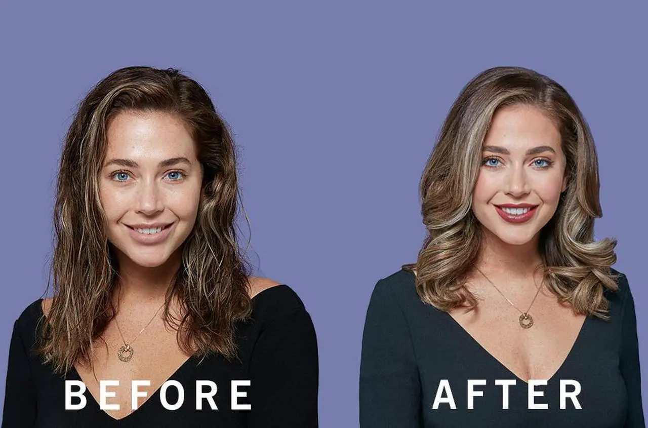 Alt view image 6 of 7 - Cordless automatic hair curler, PADCIST world's first wireless portable electric hair left and right rotating hair curler,300?-390? control device, completely anti-perm, curling perm anytime