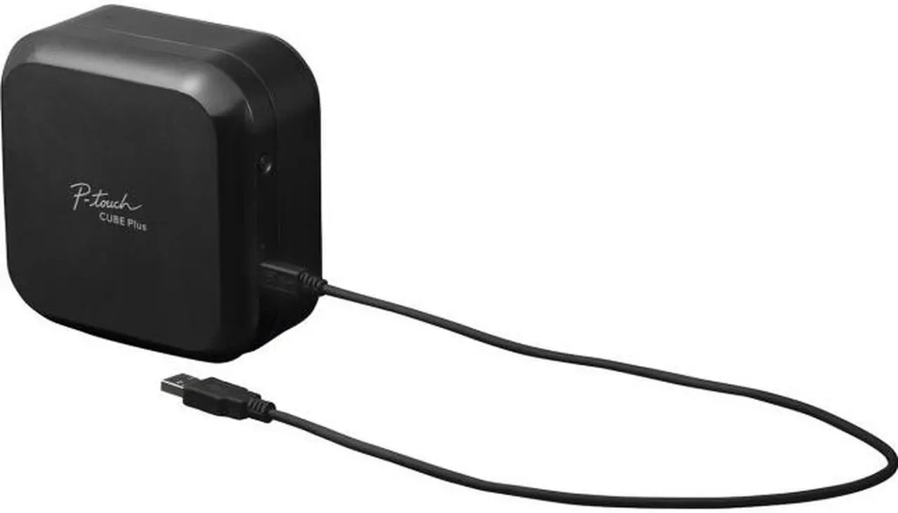 Alt view image 2 of 20 - brother ptouch cube plus ptp710bt versatile label maker with bluetooth wireless technology