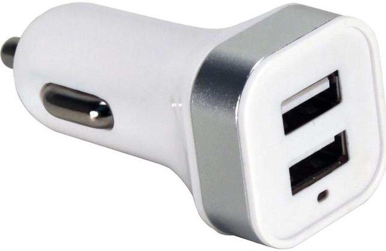 Alt view image 4 of 8 - QVS USBCC-2PS QVS USB Car Charger 2-Port 3.1Amp for Smartphones and Tablets - 12 V DC Input Voltage - 5 V DC Output Voltage - 3.10 A Output Current