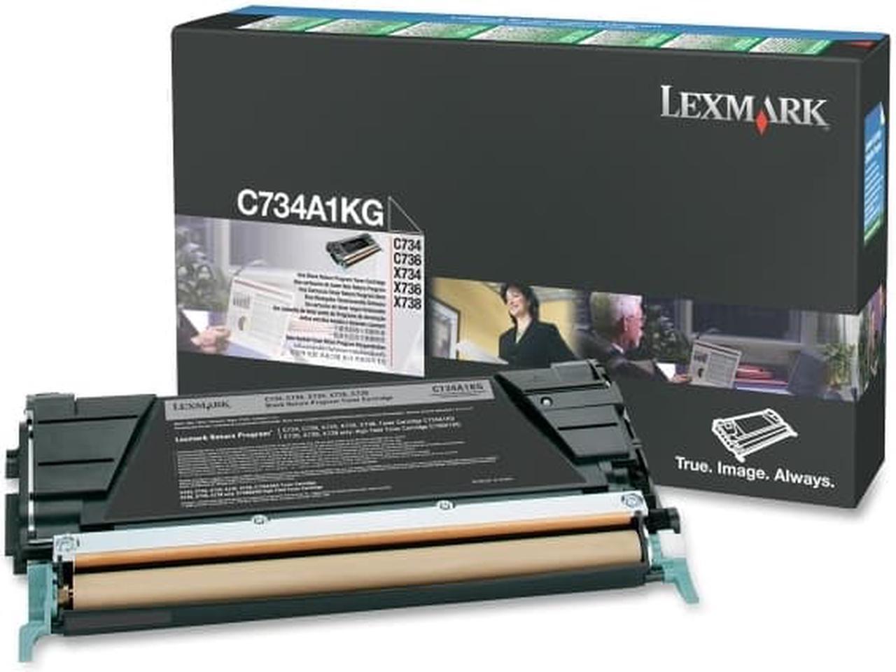 Alt view image 6 of 7 - Lexmark Black Return Program Toner Cartridge