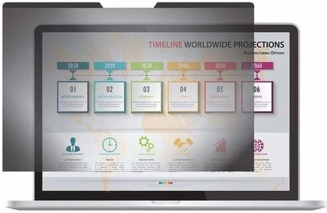 Alt view image 3 of 5 - Rocstor PrivacyView 16" Premium Magnetic Privacy Filter for PFNAP010
