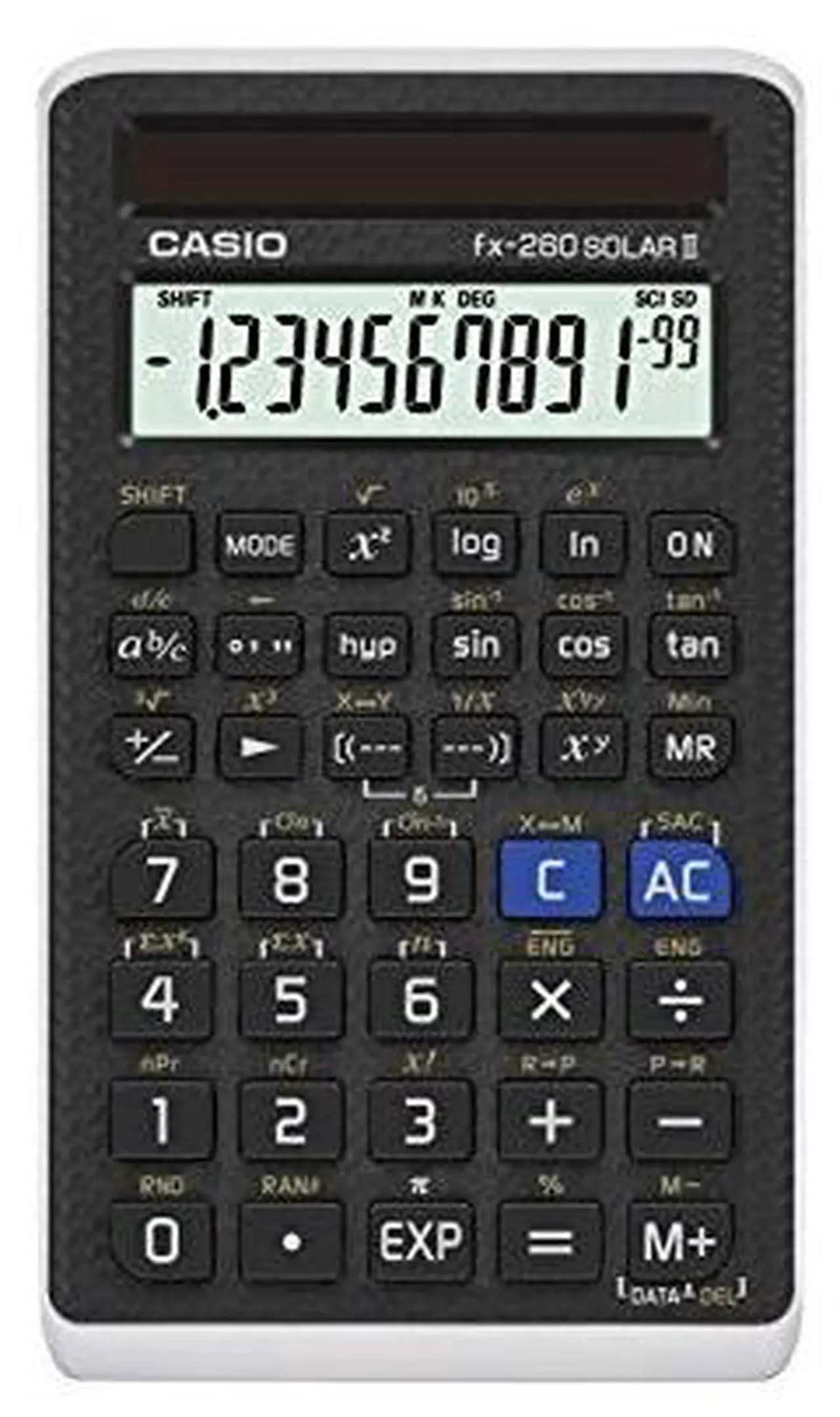 Alt view image 9 of 16 - Casio FX260SLRII Fx-260 Solar All-Purpose Scientific Calculator, 12-Digit Lcd