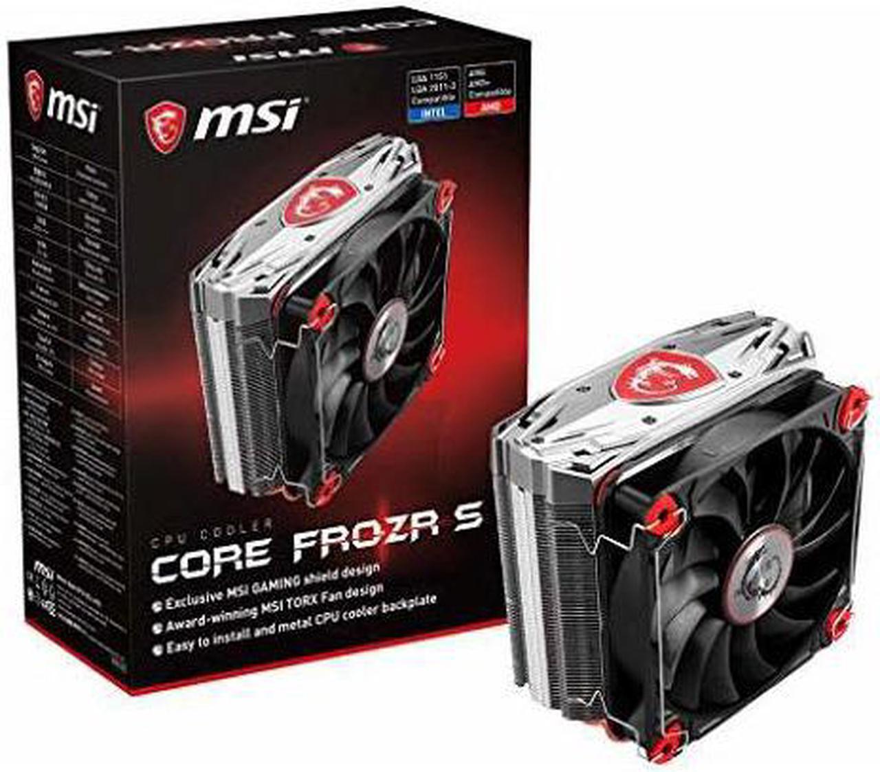 Alt view image 7 of 8 - MSI - COREFROZRS - MSI Core Frozr S - Processor cooler - (for: LGA775, LGA1156, AM2, AM2+, LGA1366, AM3, LGA1155, AM3+,