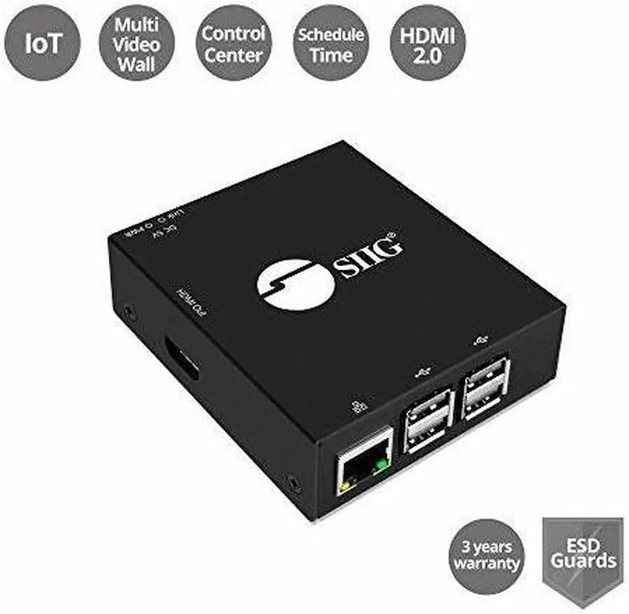 Alt view image 10 of 17 - Siig Hdmi 2.0 Over Ip Matrix And Video Wall - Controller