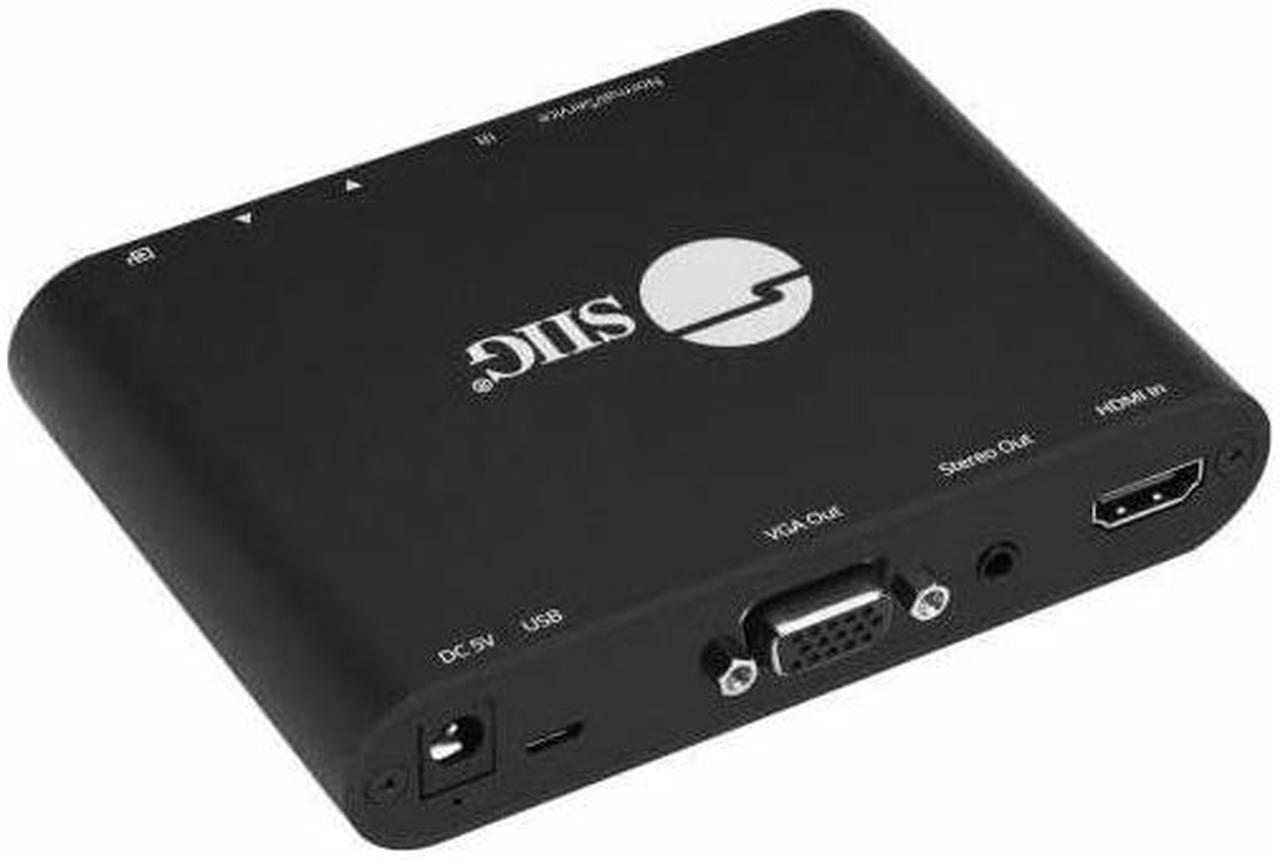 Alt view image 13 of 15 - SIIG HDMI to VGA & Audio Scaler Converter