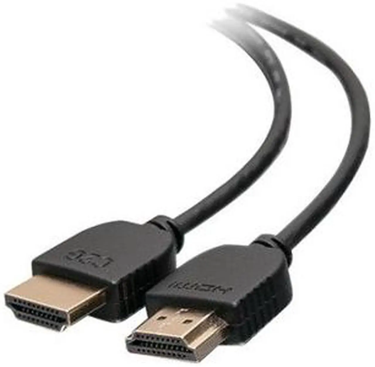 Alt view image 3 of 6 - C2G 10ft (3m) Flexible Standard Speed HDMI Cable with Low Profile Connectors - 10 ft HDMI A/V Cable for Computer, Monitor, Projector, Home Theater System, HDTV, Gaming Console, Audio/Video Device, Blu