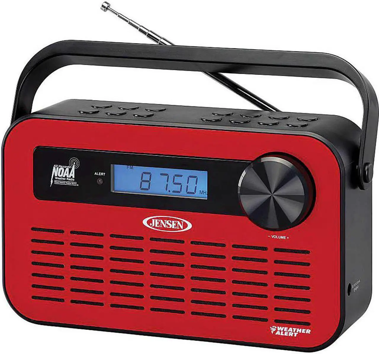 Alt view image 3 of 4 - Jensen JEP250 Portable Digital AM/FM Weather Radio