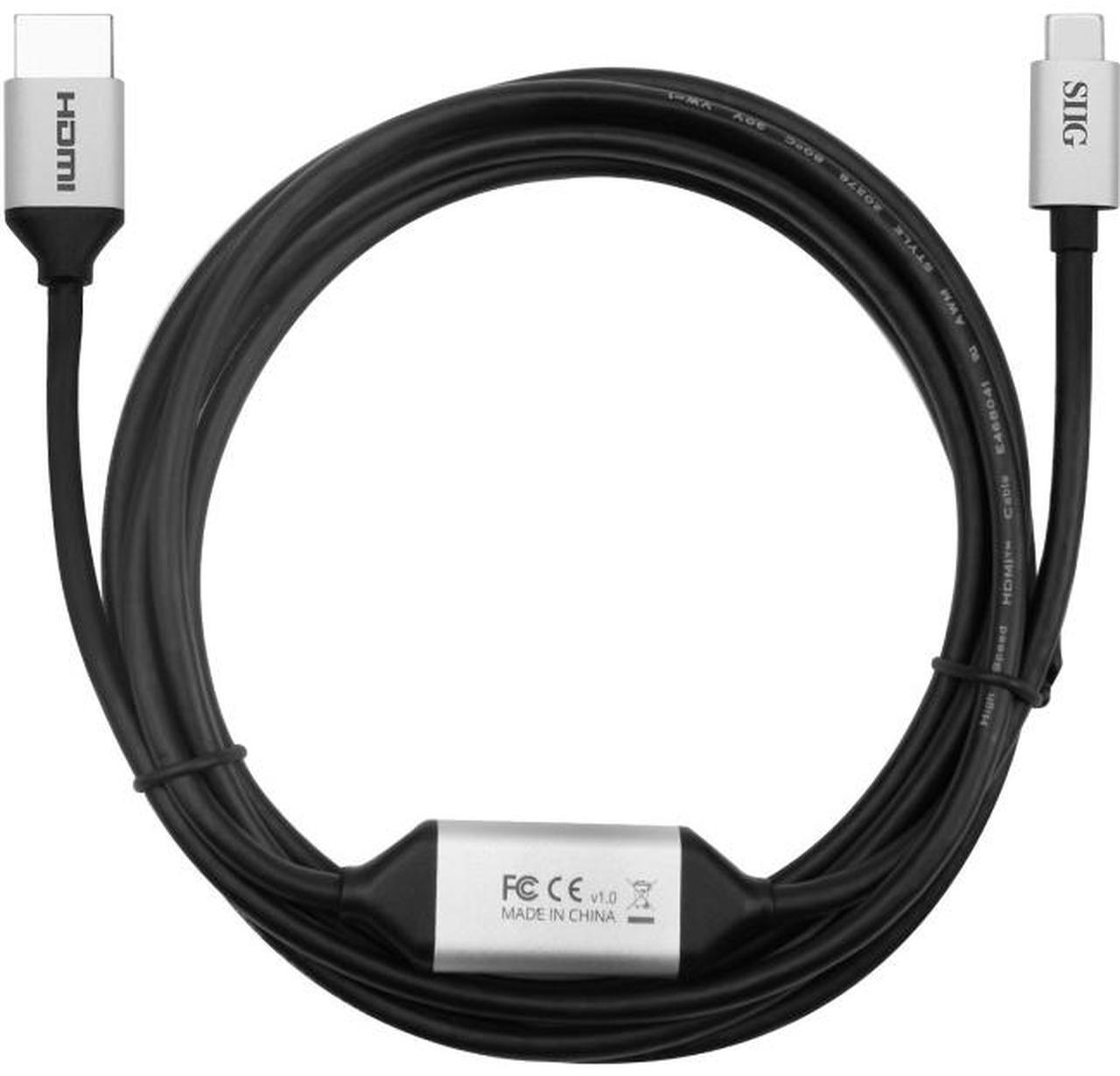 Alt view image 6 of 12 - SIIG CB-TC0311-S1 Easily Add A Hdmi Display To A Thunderbolt 3 Or Displayport Alt Mode Capable Usb