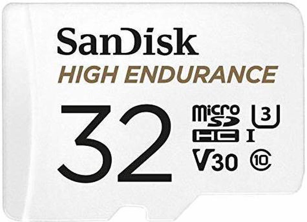 Alt view image 5 of 6 - SanDisk 32GB High Endurance UHS-I microSDHC Memory Card with SD Adapter